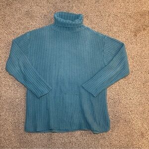 Cotton turtleneck sweater